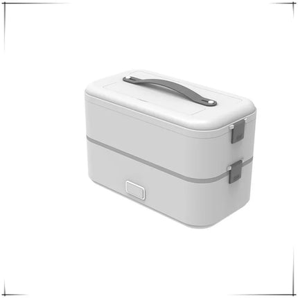 Electric lunch box electric heating thermal insulation steaming hot rice device office workers bento box portable double boiler
