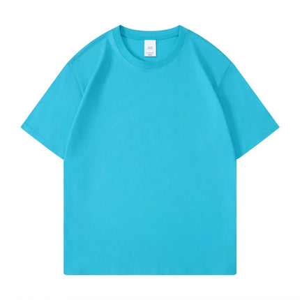 Custom T-Shirt Personalized Logo Photo Text Image Brand Print 100% Cotton Solid 5XL Team Workwear Men Women DIY Your Design Tees