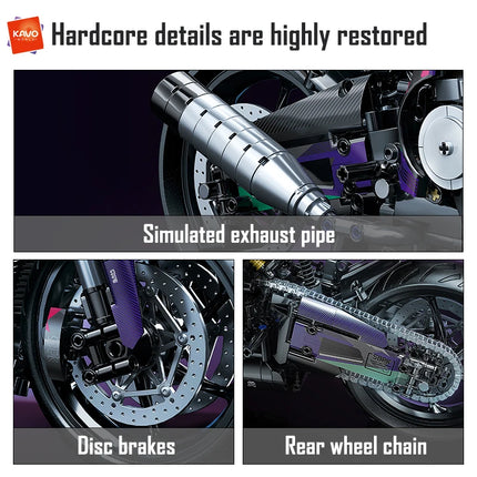 Cyberpunk Moto Blocks / Moto Cyberpunk Blocs