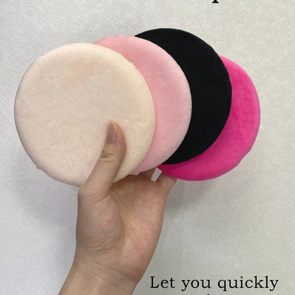 4pcs Add a large makeup sponge powder puff for soft face