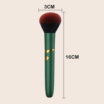 Electric Makeup Brush, USB Rechargeable Cosmetic Brush 10 Gear Vibration Makeup Brush For Liquid Powder Blusher Concealer