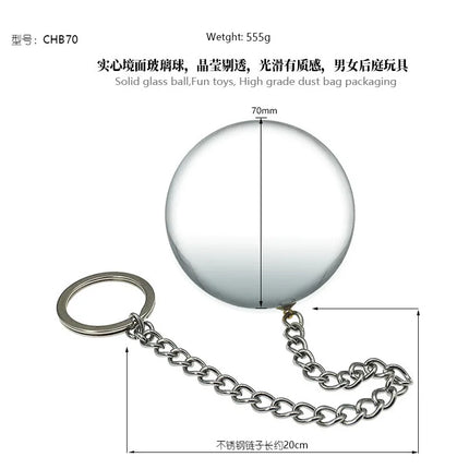Glass Ball Rear Anal Plugs Anal Expander G-spot Stimulation Vaginal Plugs Masturbation Pull Beads Adult Sex Toys Erotic Products