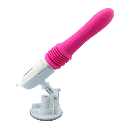 Remote Control G-spot Thrust Dildo Vibrator Clitoris Vaginal Nipple Anal Stimulator With Telescopic Vibration Mode Adult Sex Toy