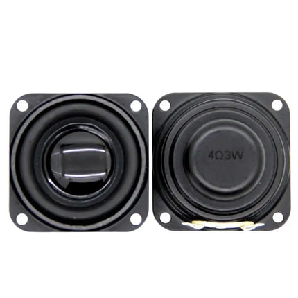 【C】1Pcs Full Frequency Speaker 40mm Internal Magnetic Speaker 16 Core 3W Square Bluetooth Speaker