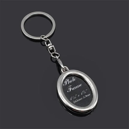 New Fashion Creative Photo Frame Keychain Personality Lover's Car Cellphone Keychain Key Rings Love Souvenir Pendants S118