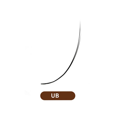 Domi Lash UJ UB UC UJ Curl Individual Lashes 0.05 0.07 False  Eyelash Extensions Upgrade Premium Soft Classic Natural Eyelashes