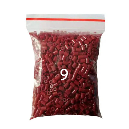 2000 pcs/Bag 2.6mm Hama Beads Puzzle Perlen Iron Beads Diy Perler Fuse Bead Intelligence Educational Toys