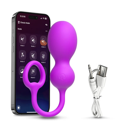 Wireless APP Control Vagina Vibrator Female G Spot Massager Kegel Ball Wearable Vibrating Egg Sex Toy for Adults for Women