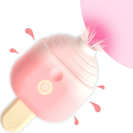 Ice cream portable vibrating sucking masturbation massager clitoris nipple vibrating sucking stimulator sex toys adult products