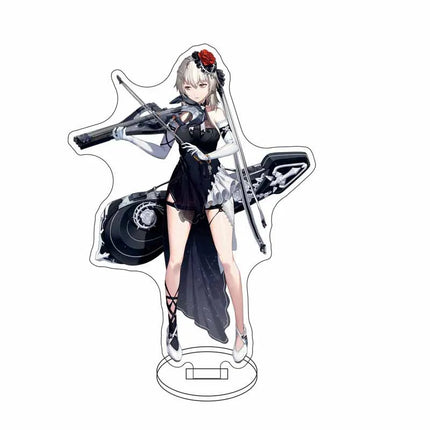 Anime Nikke Goddess Of Victory Figures Model Plate Sexy Girl Cute Girl Pattern Key Ring Acrylic Standing KeyChain for Women Men