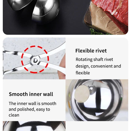 Stainless Steel Rice Meat Dumplings Ware Fish Ball Shrimp Ball Rice And Vegetable Roll Diy Kitchen Gadget