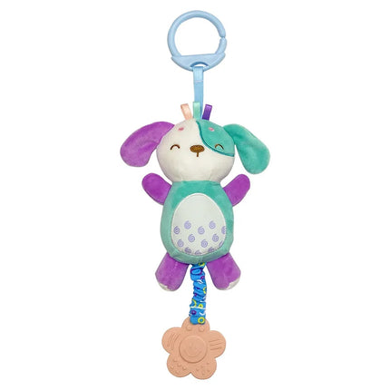 Baby Hanging Rattle Toys Sensory Plush Soft Animal Learning Toy Infant Crib Bed Stroller Early Education Development Handle Toys
