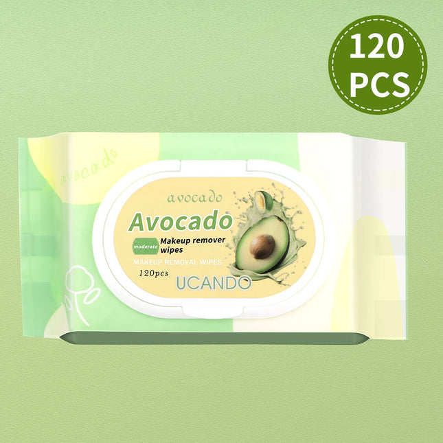 A pack of makeup remover wipes, facial and eye makeup remover, mild and non-irritating, special for makeup remover.