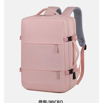 2024Men Women's Bag Large Capacity Journey Multifunction Backpack With Shoe Storage Multilayer Dry And Wet Separation Waterproof