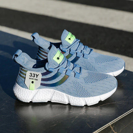 Women Casual Sports Shoes Breathable Lightweight Sneakers Anti-slip Flats Outdoor Running Walking Shoes Female Vulcanized Shoes