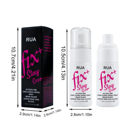 Mattifying Waterproof Setting Spray Glossy Matte Base Makeup Control Oil Non-Sticky Waterproof Make-up Fixer Spray for All Skin