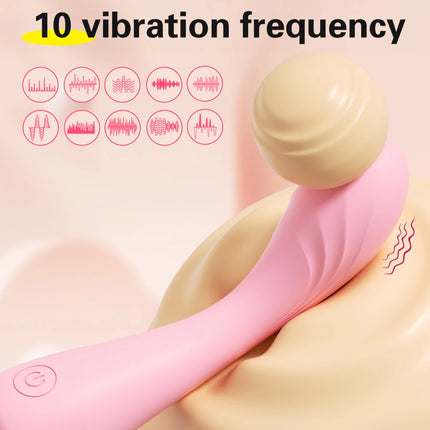 Powerful Rabbit Vibratio Vagina G Spot Clitoris Stimulator Dildo Female Masturbator Magic Wand Anal Massage Sex Toys For Adult