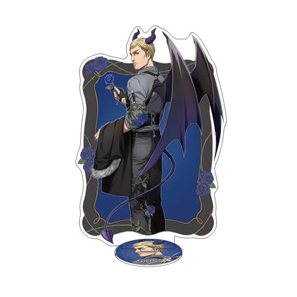 Attack on Titan Devil Ver 15CM Double Sided Acrylic Stand keychain 2026 New Anime Stand Eren Levi Erwin Hange Desk Decor Gift