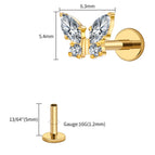 Gold 1.2x5x5.4x6mm