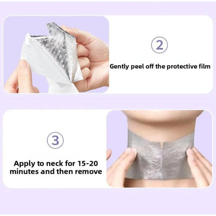 Peptide Firming Neck Mask Lifting And Firming Neck Skin Reduce Fine Lines Deeply Moisturize Makes Skin Glow Nourishing Neck Care