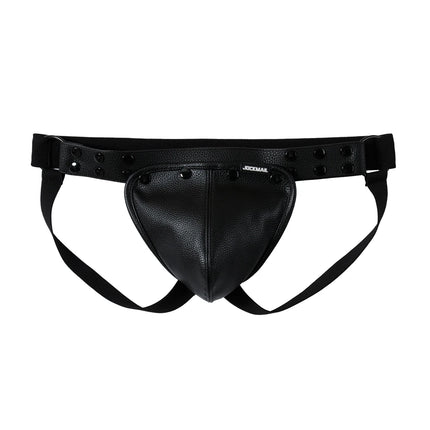 Men's Jockstraps Men Harness Bodysuit Jockstrap Underwear Jock with Removable Codpiece 'Big Bulge'. Adjustable Comfort and Size.