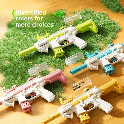 Summer Water Gun M416 Manual Pistol High-pressure Automatic Shooting Water Gun Beach Toy for Kid Children Boys Girls