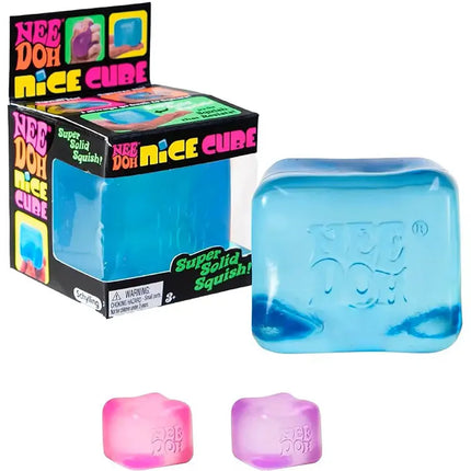 @Nee-Doh Nice Cube Super Solid Squishy Stress Relief Toy Soft Squeeze Fidget Toy for Office Anxiety Relief  Adults Gifts