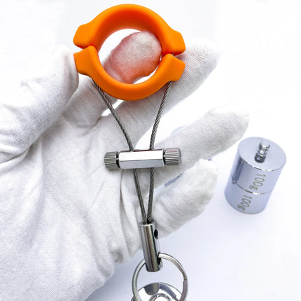 Male Penis Ring Weights,Dick Weight Trainers,Adjustable Weights,Glans Testicle Dumbbells,Adult Toy Sex,Masturbation Devices