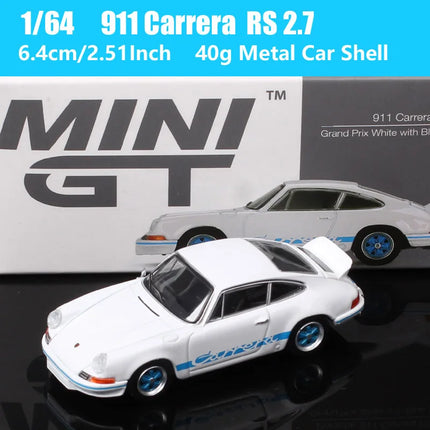 MiniGT 1/64 Scale  Nissan Skyline GTR Racing Z Honda Civic Cadillac V 911 GT3 McLaren Datsun 510 Pickup Truck  Car Model Toy