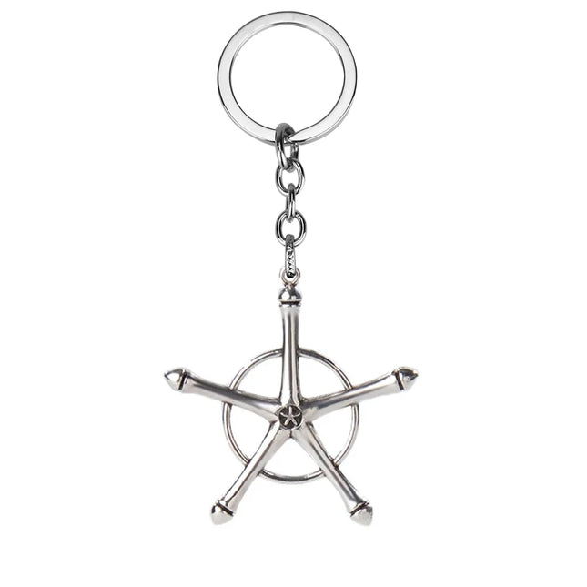 Anime Bleach Necklaces Zangetsu Zanpakutou Sword Key Chain Hitsugaya Toushirou Katana Keychains Accessories   ﻿