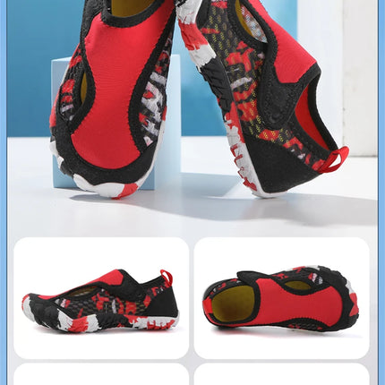 25-38# Quick Drying Water Sports Shoes Kids Summer Aqua Shoes Parent Child Vacation Beach Swim Student Indoor Fitness Shoe