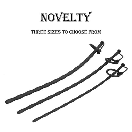 35CM Long Prostate Hollow Urethral Catheter Dilator Horse Eye Irritation Adult Sex Toys For Urethra Masturbation Men Penis Plug