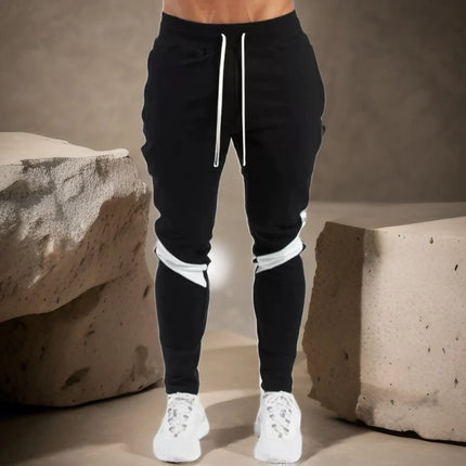 Mens Casual Pants Autumn Winter Fleece Sweatpants Men Joggers Elastic Waist Sport Casual Trousers Baggy Fitness Gym Clothing