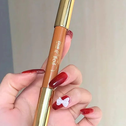 Ooo Double-Headed Shadow Contour Stick Pencil Highlight Contouring Grooming Long-Lasting Flawless Beauty Professional Cosmetics