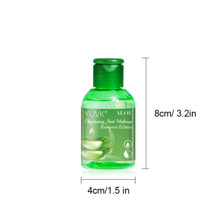 YUVK Aloe Vera Makeup Remover Water, A Gentle and Soothing Facial Cleanser, Suitable For Sensitive Skin.