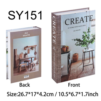 Morandi Decorative Book Open Luxury Fake Book Storage Box Home Decor Matisse Boho Bauhaus Coffee Table Shelf Interior Decoration