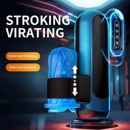 Automatic Telescopic Male Masturbator Sucking Vibration Retractable Electric Adult Sex Toy Male Masturbator Sex Toys for Men