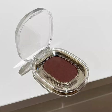 Red Brown Monochrome Eyeliner Eyeshadow Powder Palette Silky Matte Chocolate Lying Silkworm Eyeliner Waterproof Aegyo-sal Makeup