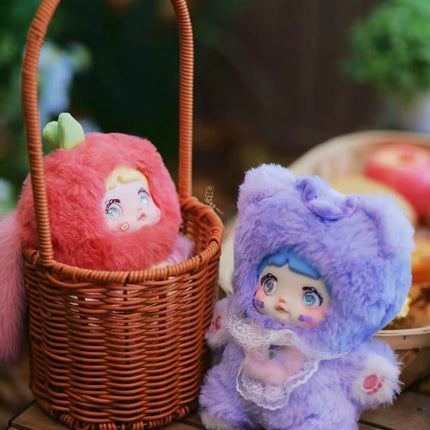 Authentic New Product Nommi Interesting Fruit Series Trendy Play Plush Blind Box Handmade Apple Strawberry Nommi Pendant