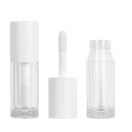 10/30/50pcs 6ml Round Empty Lip Gloss Tube Big Lip Brush Rod Lip Glaze /Lip Oil Tube Liquid Lipstick Tube Cosmetic Container