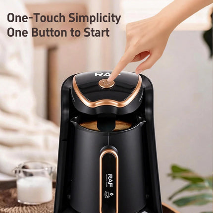 Portable Home Use Coffee Warmer Cup Easy-to-Operate Turkish Coffee Pot Office Coffee Machine for Brewing Tea