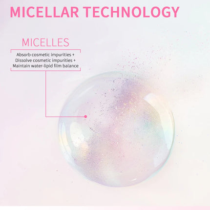 Mild Micellar Cleansing Makeup Remover Water Gentle Makeup Remover All In 1 Cleanser Rubbing Non-stimulating Korean Cosmetics