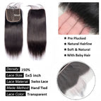 5x5 Lace Closure / China Mainland / 26inches