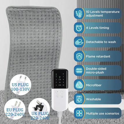 Electric Heating Pad Winter Warm For Bed Blankets Office Home Foot Hand Warmer Sheet Camping Heater 110V 220V Washable 60*30CM