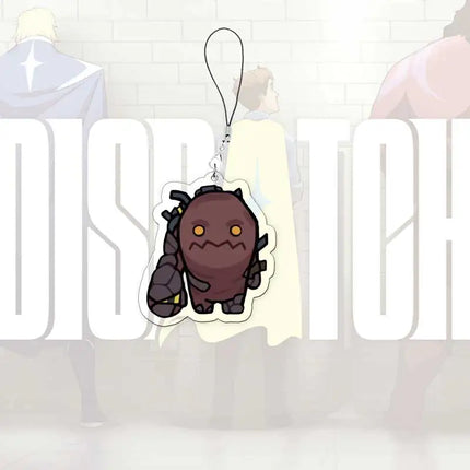 DISPATCH Z-Team Mobile Phone Charms Acrylic Small Pendant Blazer Robert Robertson Invisigal  Phone Chain Ring Fans Friends Gift