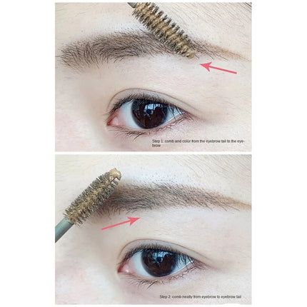 Brown Liquid Eyebrow Cream Long Lasting Natural Eyebrow Pencil Mascara Quick-drying Paint Eyebrow Gel Women Makeup