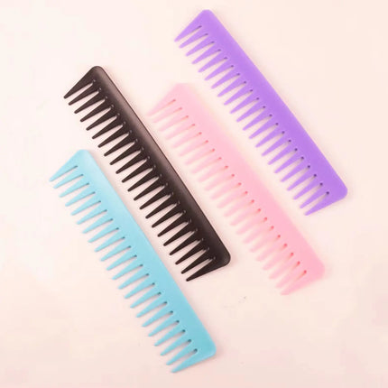 Hairdressing wide tooth comb, anti-static, suitable for home hairdressing and hair salons,special for real hair wigs