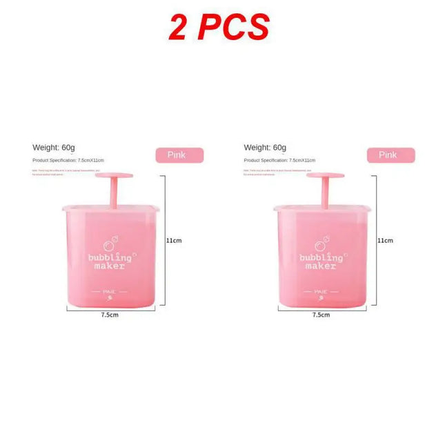 2/4/6PCS Face Wash Soap Bubble Cup Rapid Foaming Makeup Remover Deep Cleansing Balm Beauty Health Face Care Shampoo Foam Maker