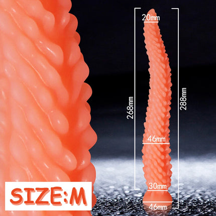 Monster Tentacle Silicone Dildo,Anal Dildo Anal Toys with Strong Suction Cup,Long Butt Plug for G Spot & Prostate Massager,Adult