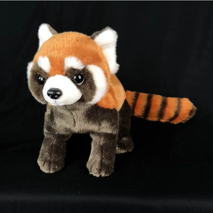Hight Quality Raccoon  Anime Cute  Simulation Plush Toys Lifelike Animals Stuffed Doll Kawai Toy Gifts Kids Gift